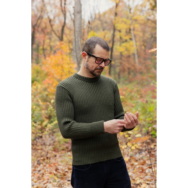 British wool sweater