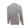 Munro Boat Neck Pullover - Light Grey Welsh
