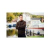 Munro Boat Neck Pullover - Black Welsh
