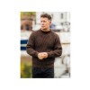 Munro Boat Neck Pullover - Black Welsh