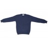Harley of Scotland Seam Free Merino Wool / Cashmere Blend Sweater Denim
