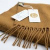 100% Baby Alpaca Scarf - Honey