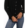 Zainuno Moizni Women's 100% Cashmere Cardigan Sweater Black