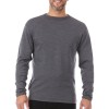 Minus33 Midweight Chocorua Men's Crew 100% Merino Wool Charcoal