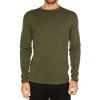 Minus33 Midweight Chocorua Men's Crew 100% Merino Wool Olive Drab
