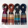 100% Baby Alpaca Scarf - Raven