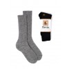 Warrior Alpaca Socks Casual Ribbed Alpaca Socks Smoke
