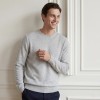 Men's Undyed Cashmere Crewneck Sweater - Executive