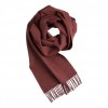 100% Baby Alpaca Scarf - Malbec