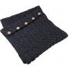 Aran Snood Derby Scarf with Buttons