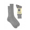 Premium Alpaca Dress Socks Crew Silver