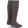 Second to None Thick Alpaca Boot Socks Charcoal 