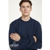 Merino Roll Neck Sweater - Navy