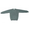 Harley of Scotland Seam Free 100% Pure New Wool Sweater Silver