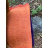 Handmade Himalayan Yak Wool Scarf from Nepal - Orange Red