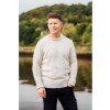 Dolomite Mid Weight Crew Neck - Light Grey Welsh