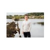 Dolomite Mid Weight Crew Neck - Light Grey Welsh