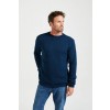 Merino Roll Neck Sweater - Navy