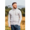 Grampian Undyed Wool Cardigan - Light Grey Welsh