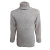 Grampian Undyed Wool Sweater - Light Grey Welsh