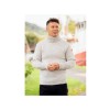 Grampian Undyed Wool Sweater - Light Grey Welsh