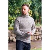 Grampian Undyed Wool Sweater - Natural Twist