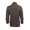 Grampian Undyed Wool Sweater - Black Welsh