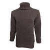 Grampian Undyed Wool Sweater - Black Welsh