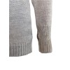 Grampian Undyed Wool Sweater - Light Grey Welsh