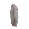 Grampian Undyed Wool Sweater - Light Grey Welsh