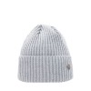 Hannah Merino Wool Beanie Icy Grey