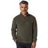 Belgrave Quarter Zip Sweater - Derby Tweed