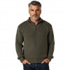 Belgrave Quarter Zip Sweater - Derby Tweed