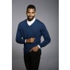 Merino Wool Sport V-Neck - Insignia Blue