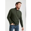 Belleek Troyer Mens Merino Wool Sweater - Green