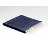 Navy Herringbone Scarf
