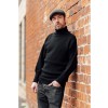 The Submariner - Black Wool Sweater