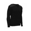 The 1945 - Black Wool Sweater, Wooly Pully