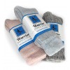 Toasty Toes Ultimate Alpaca Socks® White/Cinder
