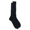 Premium Alpaca Dress Socks Crew Black