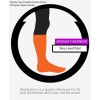 Toasty Toes Ultimate Alpaca Socks® White/Cinder