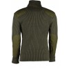 Chatham Woolly Pully Roll Neck Sweater, Olive