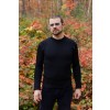 Black Welbeck British Wool Sweater