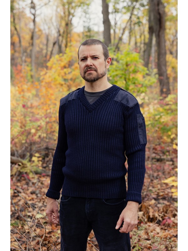 Commando Wool Sweaters, Men's British Wooly Pully Sweaters